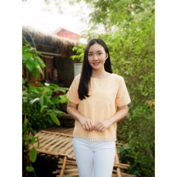 เสื้อผ้าฝ้ายพื้นเมือง-ถักโครเช-ราคาขาย-218