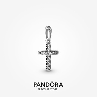Pandora จี้ไม้กางเขน ของขวัญวันเกิด สําหรับสุภาพสตรี p825