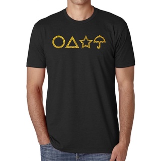 T-shirt  เสื้อยืด พิมพ์ลายเกมปลาหมึก Dalgona เหมาะกับเทศกาลฮาโลวีน แฟชั่นสําหรับสุภาพสตรีS-5XL
