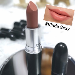 ส่งฟรี MAC Matte Lipstick สี Kinda Sexy  ลิปสติกคุณภาพดีจาก M.A.C เนื้อแมตต์เนียนนุ่ม SEP02