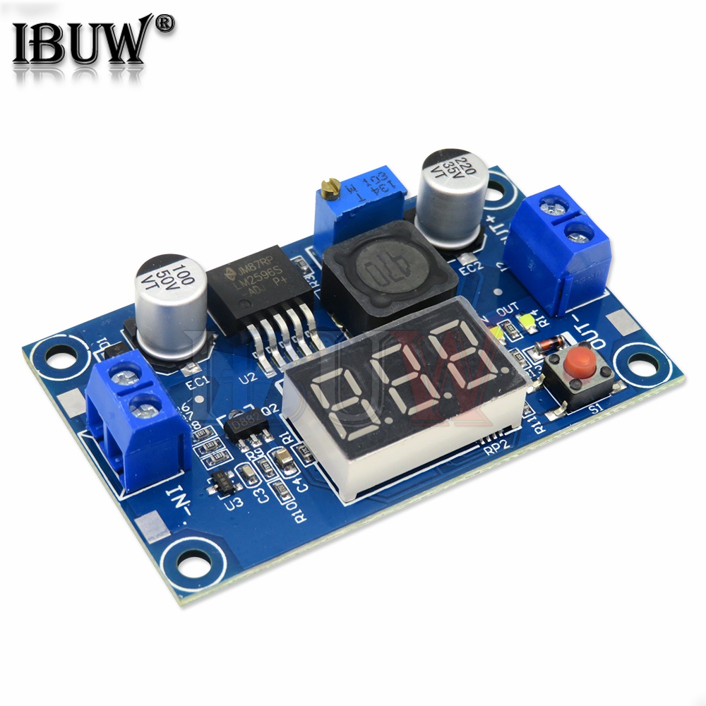 โมดูลควบคุมพาวเวอร์ซัพพลาย-3a-dc-dc-lm2596-lm2596s-mp1584en-mini360-อินพุต-4v-35v-เอาท์พุต-1-23v-30v-dc-dc