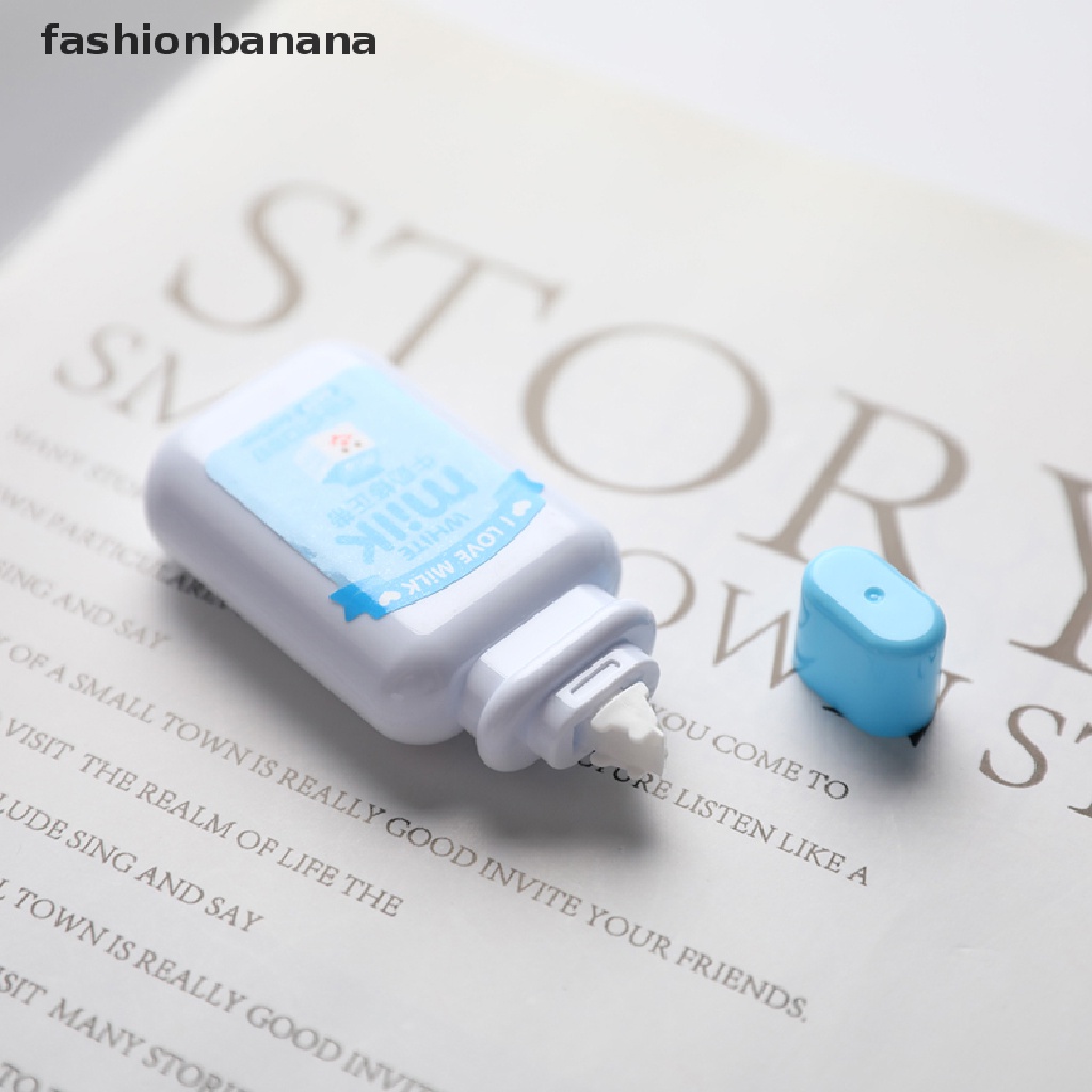 fashionbanana-ใหม่-เทปลบคําผิด-สีขาว-สําหรับขวดนม-ไดอารี่-เครื่องเขียน-โรงเรียน