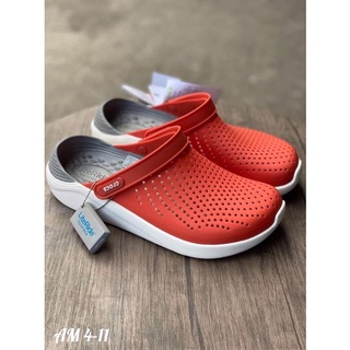 สินค้า ✨(สีใหม่ ส้มอิฐ)✨ Crocs LiteRide Clog รองเท้ายาง รองเท้าสุขภาพ