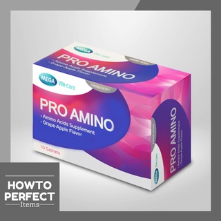 สินค้า MEGA Pro Amino กรดอะมิโน เพื่อเสริมการสร้างโกรทฮอร์โมน
