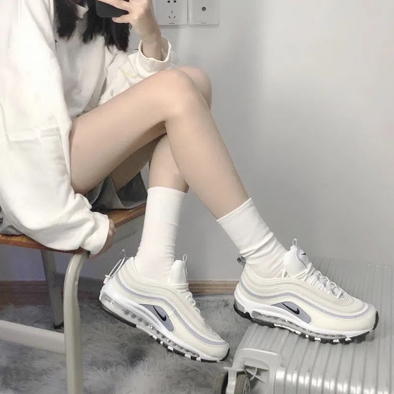 ข้อเสนอพิเศษ-ของแท้-nike-air-max-97-รองเท้าผ้าใบผู้ชายและผู้หญิง