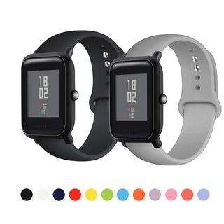 สินค้า สายคล้องคอซิลิโคนนิ่ม สําหรับ Huami Amazfit Bip Lite Bip S U Bip 3 pro