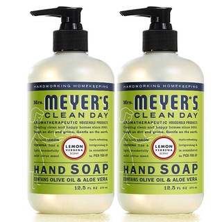 MRS. MEYERs CLEAN DAY สบู่ล้างมือ มิสซิส เมเยอร์ คลีน เดย์ สูตรน้ำมันมะกอก และสารสกัดว่านหางจระเข้ กลิ่นมะนาว เวอร์บีนา