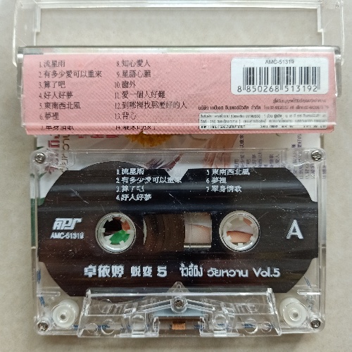 เทปคาสเซ็ตเทปเพลงจีน-ญี่ปุ่น-หลากหลายศิลปินในอดีต-cassette-16291500365