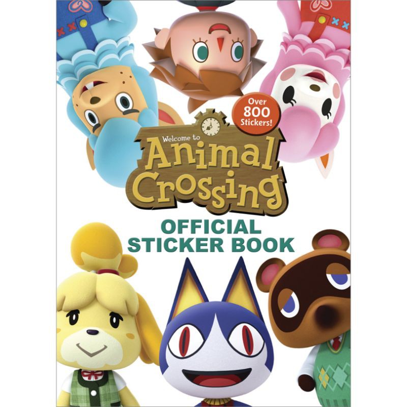 หนังสือนำเข้า-เกมส์-animal-crossing-official-sticker-book-คู่มือเกมส์-ภาษาอังกฤษ-companion-guide-stickers-game