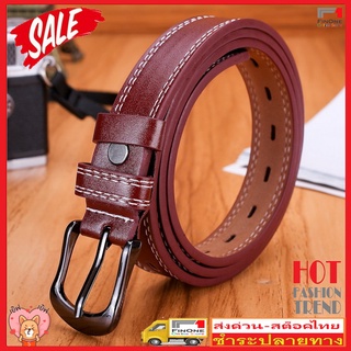 Fin1 เข็มขัดผู้หญิง แฟชั่น เข็มขัดหนัง Woman Fashion Casual Faux Leather Belt Ceinture Country Style No. 2624 2626 2942