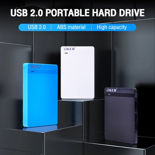 ภาพขนาดย่อของภาพหน้าปกสินค้าส่งเร็ว Oker External HDD Box SATA ST-2526 USB2.0 / ST-2568 USB3.0 กล่องใส่ ฮาร์ดดิส 2.5นิ้ว Box Harddisk notebook จากร้าน dm_deemark_so_good บน Shopee