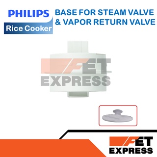 BASE FOR STEAM VALVE & VAPOR RETURN VALVE อะไหล่แท้สำหรับหม้อหุงข้าว PHILIPS รุ่น HD3119 (996510074484 , 996510074124)