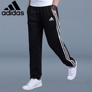 ภาพหน้าปกสินค้า【Hot Sale】M-5XL Adidas กางเกงกีฬากางเกงขายาวทรงแบนแห้งเร็วระบายอากาศได้ดี ที่เกี่ยวข้อง