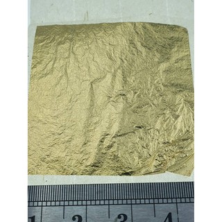 ภาพหน้าปกสินค้าทองคำเปลวความบริสุทธิ์  98.5% ขนาด 4.5×4.5 เซนติเมตร เนื้อนิ่ม จำนวน 10 แผ่น ที่เกี่ยวข้อง