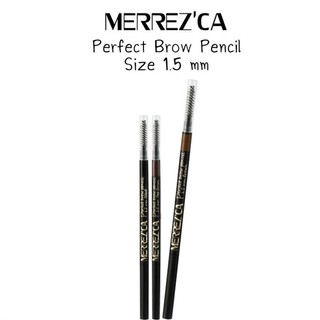 Merrezca Perfect Brow Pencil Size 1.5 mm. เขียนคิ้วสลิม เมอเรสก้า