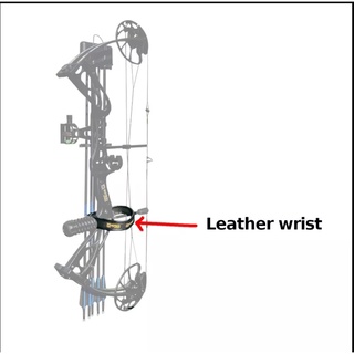 wrist lace for compound bow archery ติดหลัง stabilizer  SANLIDA