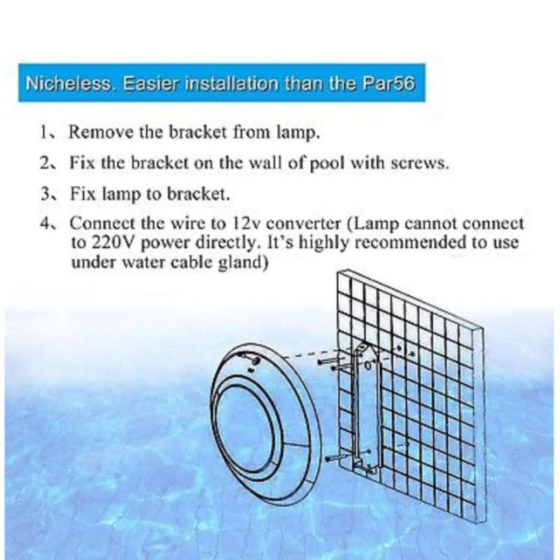 led-swimming-pool-light-30cm-warm-white-12v-24w-ไฟไต้น้ำ-แอลอีดีสำหรับสระว่ายน้ำ-สีวอล์มไวท์12v-24w