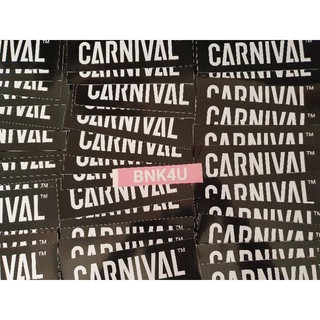 สติ๊กเกอร์ Carnival ราคาใบละ 19 บาท ราคาถูก ของใหม่ ของแท้ พร้อมส่ง