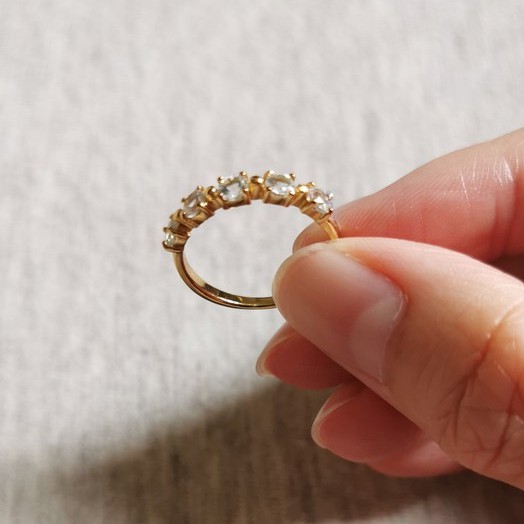 แหวนพลอยแท้-white-topaz-พลอยสีขาว-chaba-collection-gemstone-ring