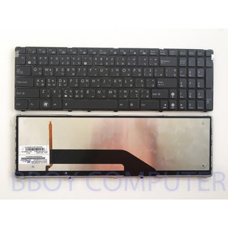 Asus Keyboard คีย์บอร์ด ASUS K50 K50A K50C K50ID K50IE K50IJ K50IL K50IN K50IP / K51 / K70 K70IJ / F52 F52Q / X5DC X70I