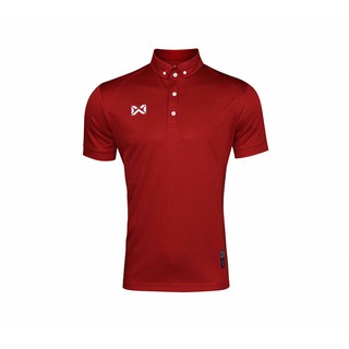 เสื้อโปโล Warrix สีเแดง สินค้าลิขสิทธิ์แท้ 3315