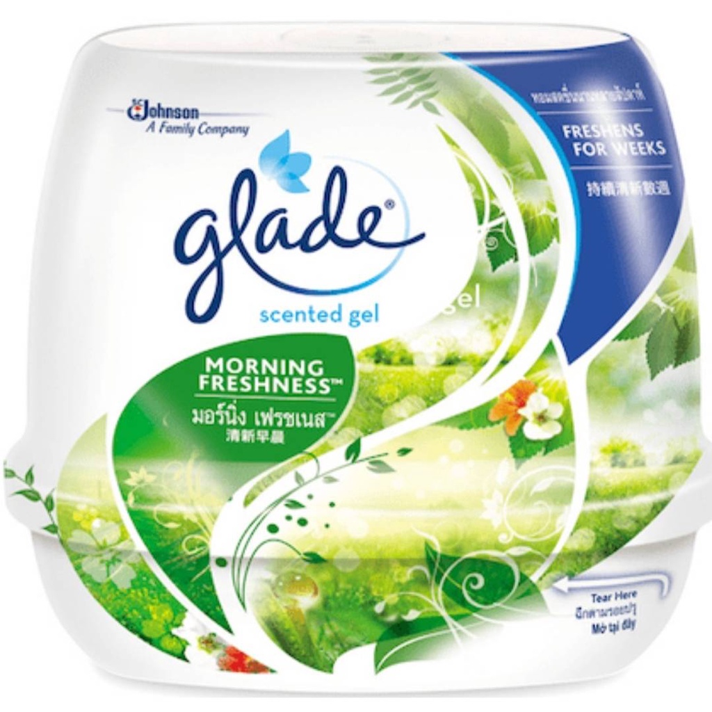 เกลดเซ็นท์เต็ดเจลฟลอรัล Glade Scented Gel น้ำหอมปรับอากาศ Shopee Thailand