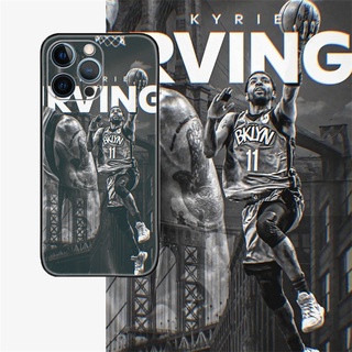 เคสโทรศัพท์มือถือ ซิลิโคน กันกระแทก พิมพ์ลาย NBA Super Star Kyrie Irving สําหรับ iPhone 14 Pro Max 14 13 12 11