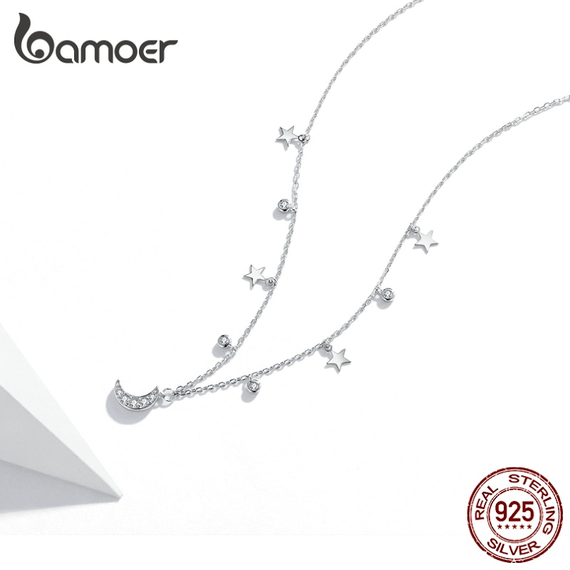 bamoer-authentic-925-sterling-silver-white-moon-amp-star-pendant-necklace-for-women-chain-link-necklaces-silver-925-jewelry-scn420