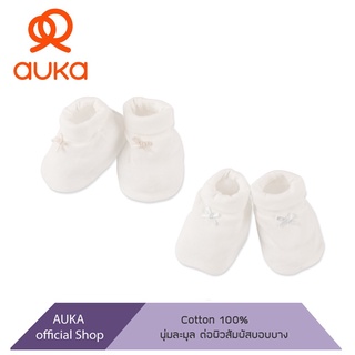 Auka ถุงเท้าเด็กอ่อน Cocoa Alpaca