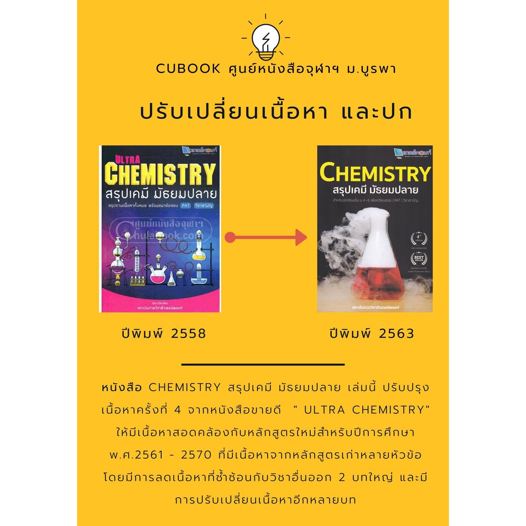 ศูนย์หนังสือจุฬาฯ-9786165723480-chemistry-สรุปเคมี-มัธยมปลาย