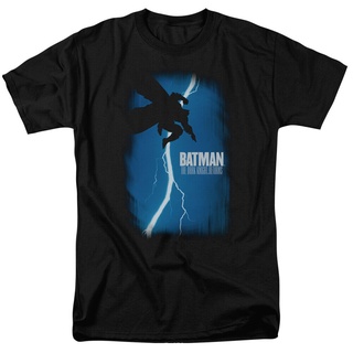 เสื้อยืดโอเวอร์ไซส์ขายดี เสื้อยืดลําลอง แขนสั้น พิมพ์ลาย Dark Knight Returns Robin Licensed Comic Book สีดํา LMkifm79KPb