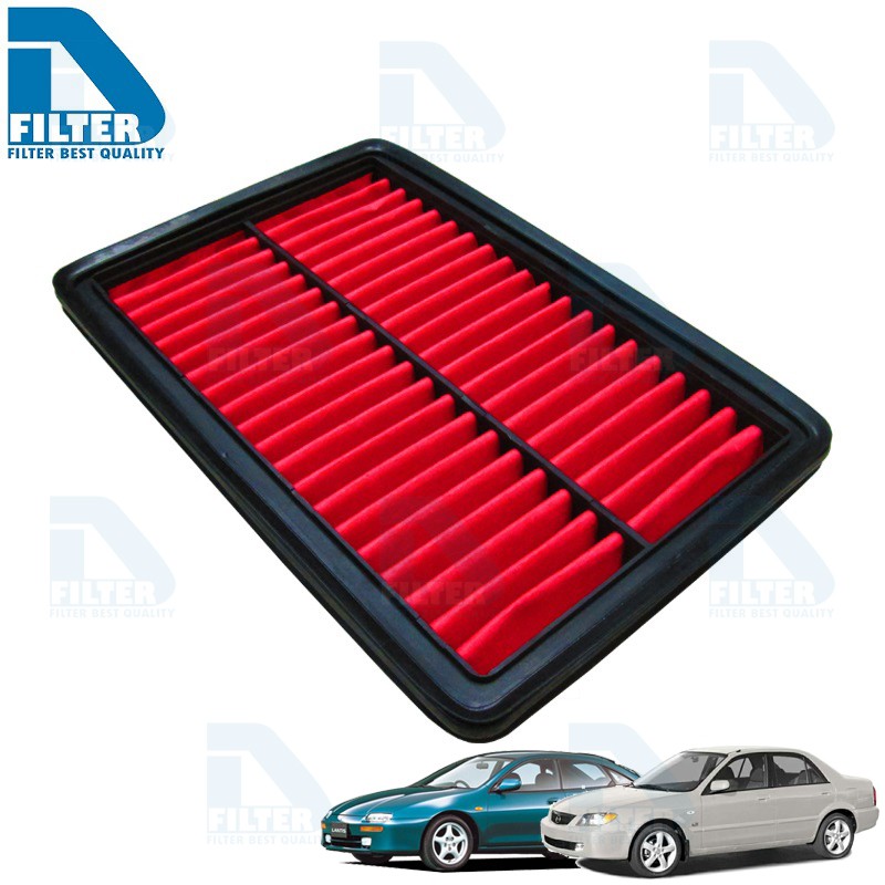 กรองอากาศ-mazda-มาสด้า-323-ซีดาน-mazda-323-protege-by-d-filter-ไส้กรองอากาศ-da318n