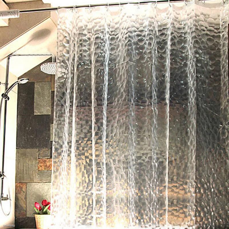 ภาพหน้าปกสินค้าม่านอาบน้ำ 3D กันน้ำ ขนาด 1.8 x เมตร จากร้าน getealdpbg บน Shopee