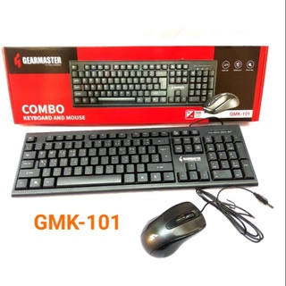 ภาพหน้าปกสินค้าชุดคีย์บอร์ด พร้อมเม้าส์ GEARMASTER GMK-101 (แป้นพิมพ์ ไทย/อังกฤษ) ที่เกี่ยวข้อง