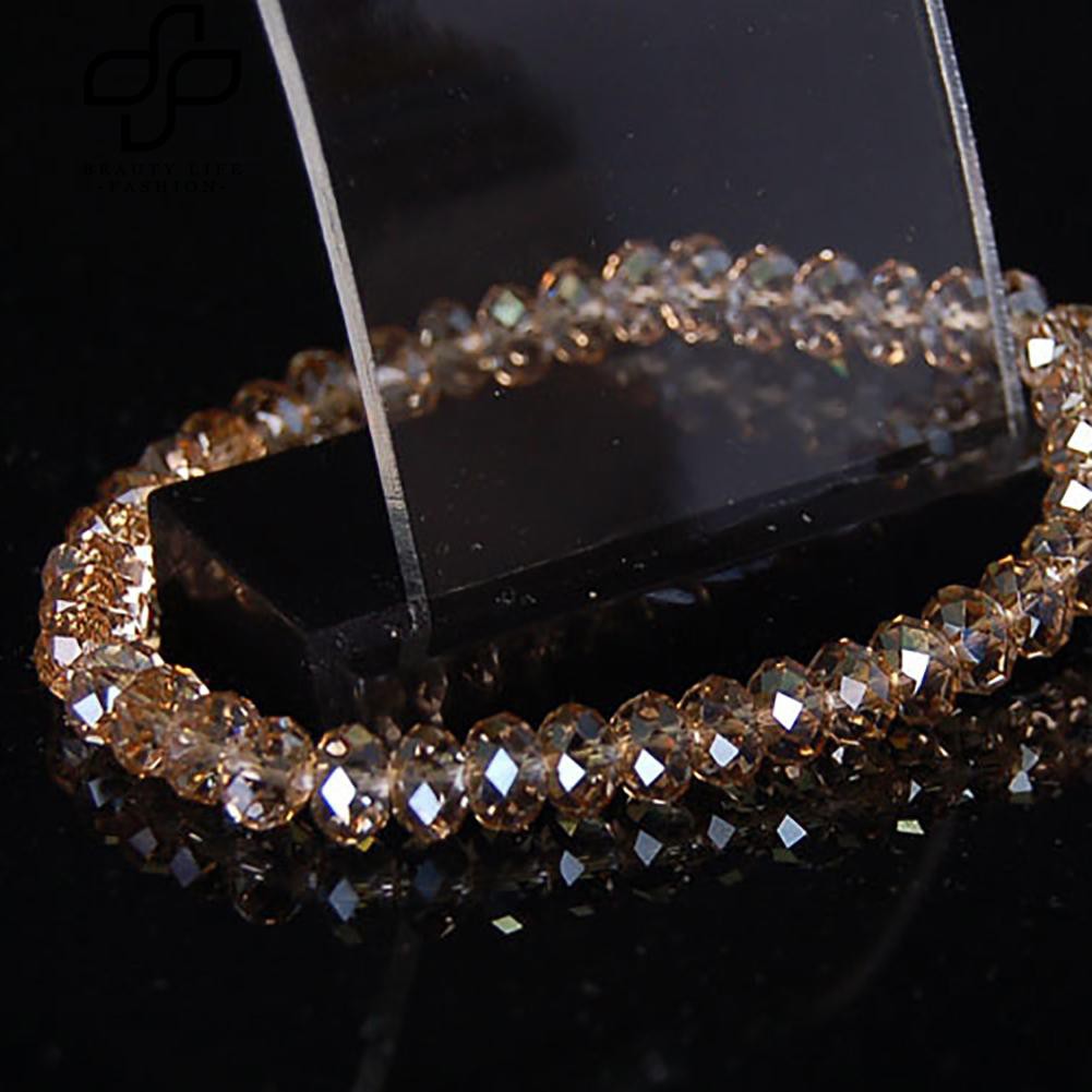 สร้อยข้อมือคริสตัล-elegant-faux-crystal-สร้อยข้อมือผู้หญิง-shiny-elastic-bracelet-gift