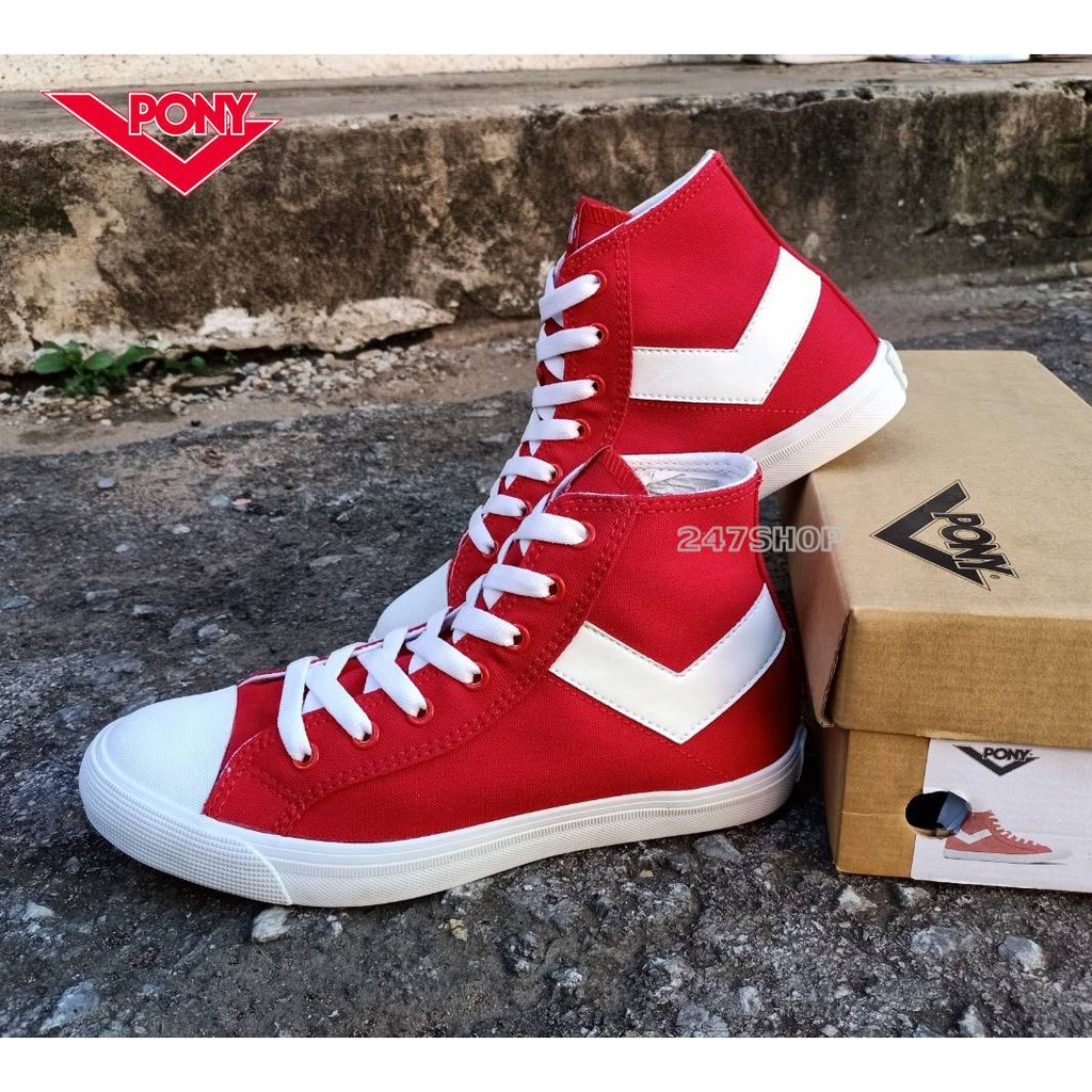 Pony high top shoes store