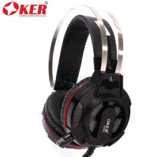 okerหูฟัง-gaming-7-1g328สินค้า-หูฟังราคาภูกคุณภาพดี-ชุดหูฟังมี7สีไฟled-usb