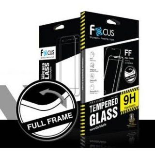 Focus ฟิล์มกระจกนิรภัยแบบเต็มจอ FULL FRAME TEMPERED GLASS ปกป้องได้เต็มจอ ติดได้แม้ในส่วนโค้งของหน้าจอ