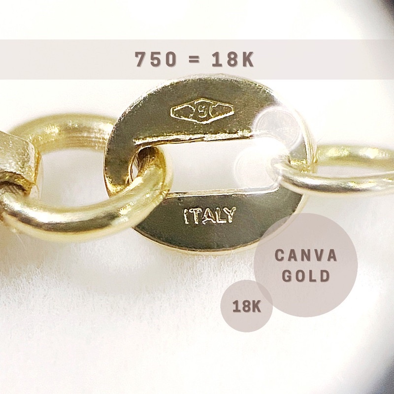 canva-gold-สร้อยคอ-18k-สร้อยทองอิตาลีแท้-white-yellow-pink-gold-สร้อย-3-กษัตริย์-ตอก-au750-ฟรีซองกำมะหยี่มีใบรับประกัน