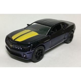 รถเหล็ก Majorette Chevrolet Camaro สีดำคาดเหลือง