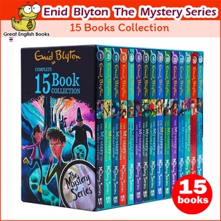 *กล่องตำหนิ* หนังสือภาษาอังกฤษเด็ก The Mystery Series Find-Outers Complete 15 Books Collection Box Set by Enid Blyton