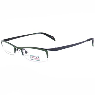แว่นตาเกาหลี Fashion Korea แว่นตา รุ่น Todd TD-04 C-6 สีเขียว กรอบแว่นตา Eyeglass frame