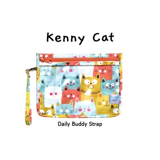 Alan Hops กระเป๋าใสเอนกประสงค์ รุ่น Daily Buddy Strap ลาย Kenny Cat