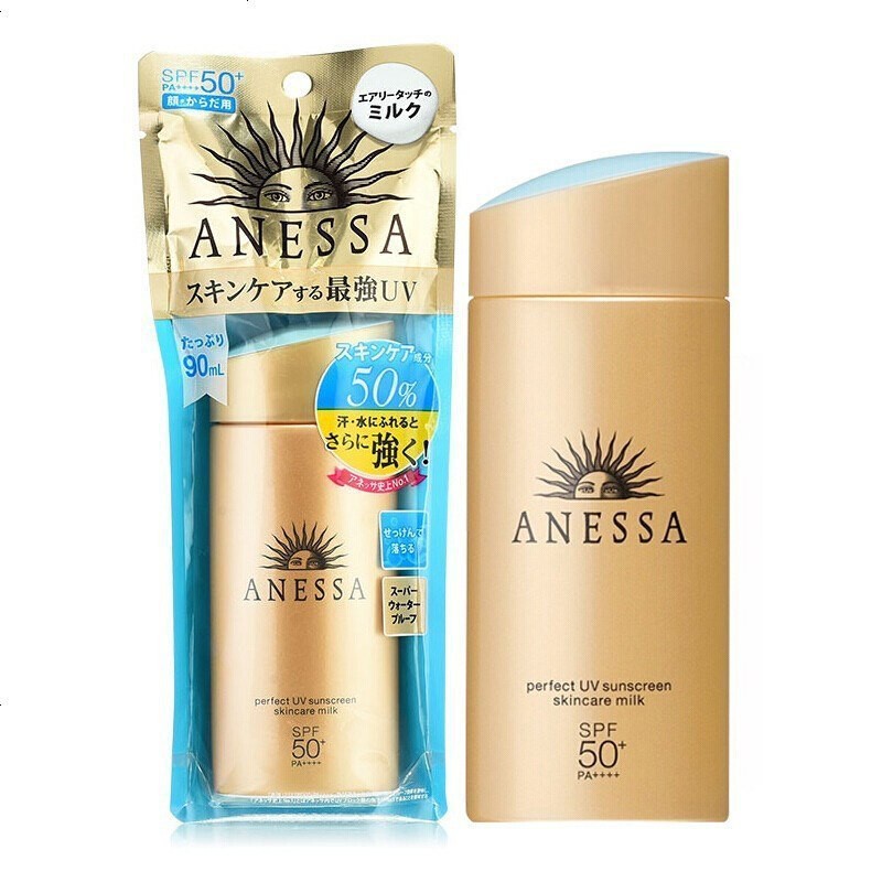 ครีมกันแดด-anessa-perfect-uv-sunscreen-skincare-milk-spf50-pa-อเนสซ่า-เพอร์เฟ็ค-ยูวี-ซันสกรีน-มิลค์-ปริมาณ-60-90ml