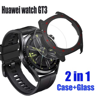 เคส PC แบบแข็ง กันกระแทก สําหรับ Huawei watch GT3 46 มม. GT 3