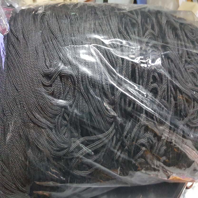 เชือกร่มสีดำขนาด3-5มิล-1000กรัม