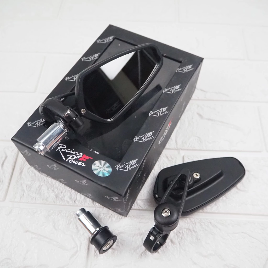 กระจกปลายแฮนด์ RACING POWER wave click dream scoopyi เลนส์ตัดแสง CRG-V.1 กระจกมองข้าง กระจกแต่งปลายแฮนด์ รูปที่ 3