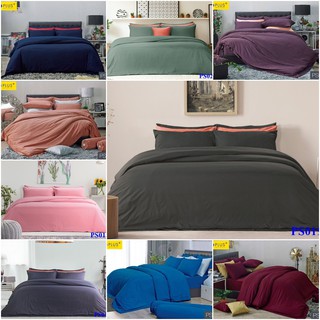 ผ้าปูที่นอน สีพื้น ซาติน พลัส/Satin Plus+ (II)