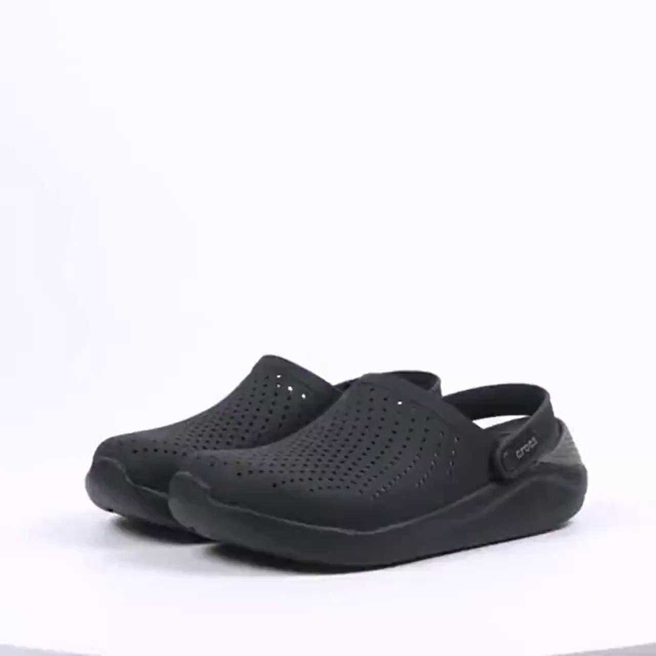 crocs-literide-clog-ของรองเท้าชายหาดสำหรับบุรุษและสตรี-ราคาถูกกว่าร้านค้า