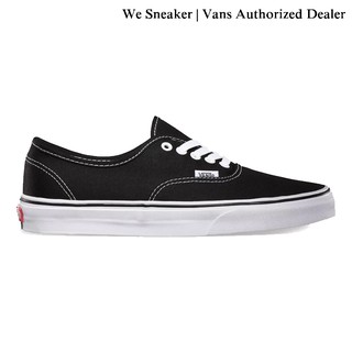 สินค้า VANS Authentic - Black รองเท้า VANS การันตีของแท้ 100% by WeSneaker VANS Authorized Dealer
